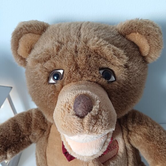 Vintage Collectible Triaminic Parkdale Novelty Plush Teddy Bear Mascot Toy 14'' - Picture 10 of 11